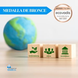 medalla de broze ECOVADIS a Comercial Godó