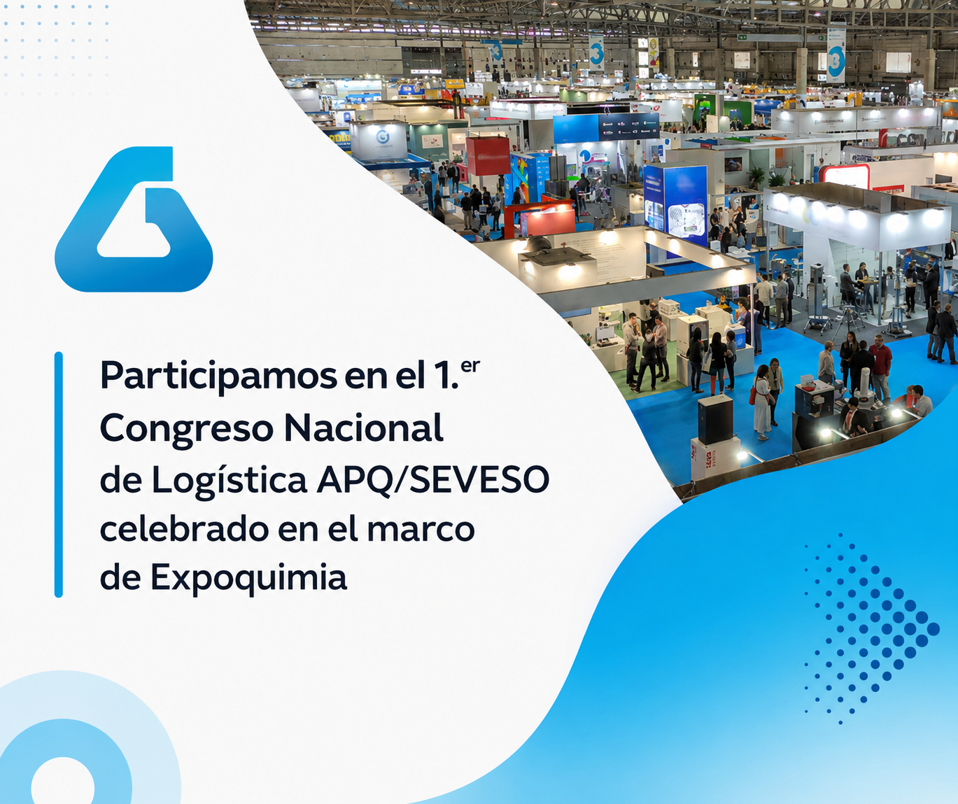 vista aerea de la feria expoquimia